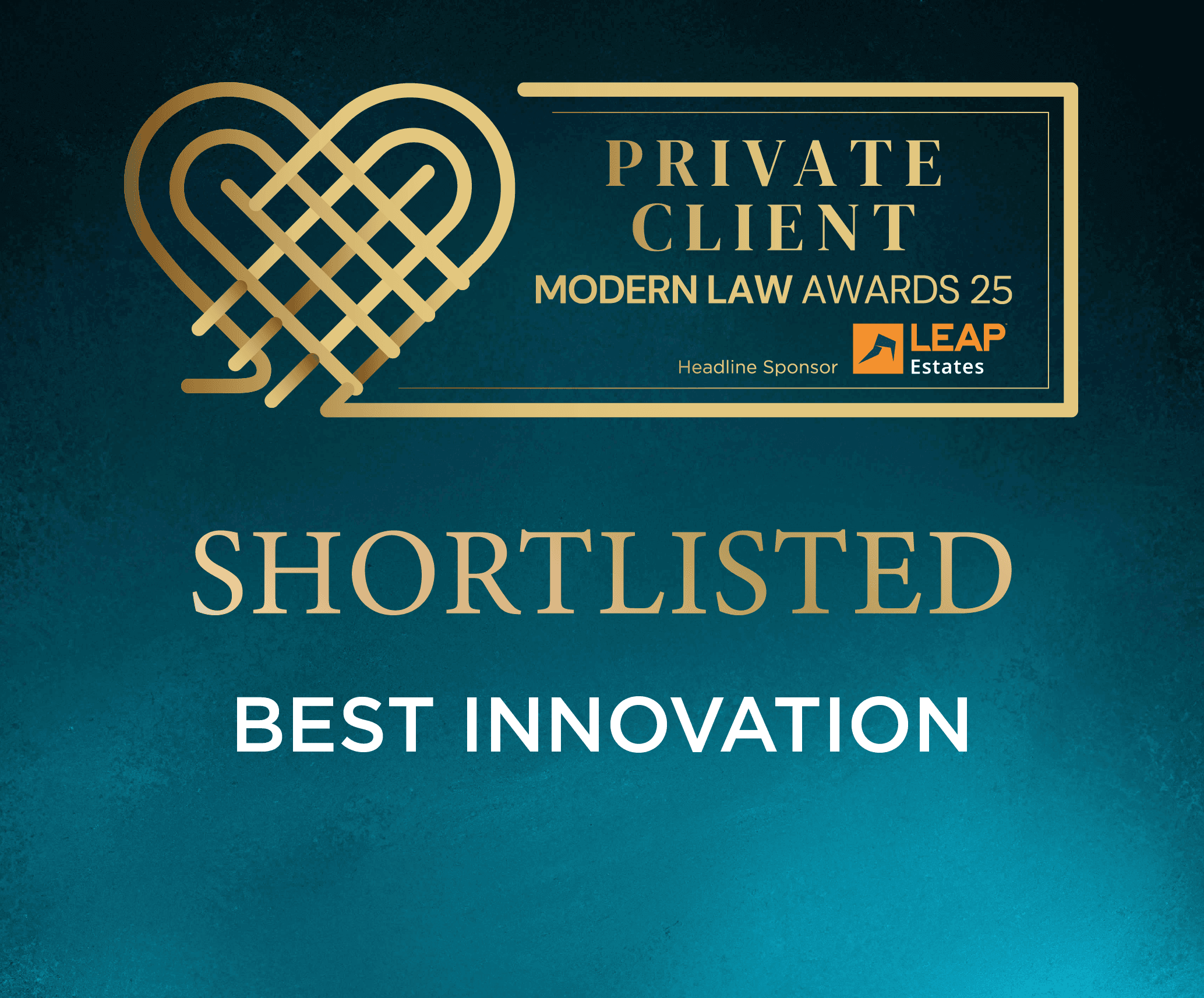 Private client modern law awards best innovation shortlist