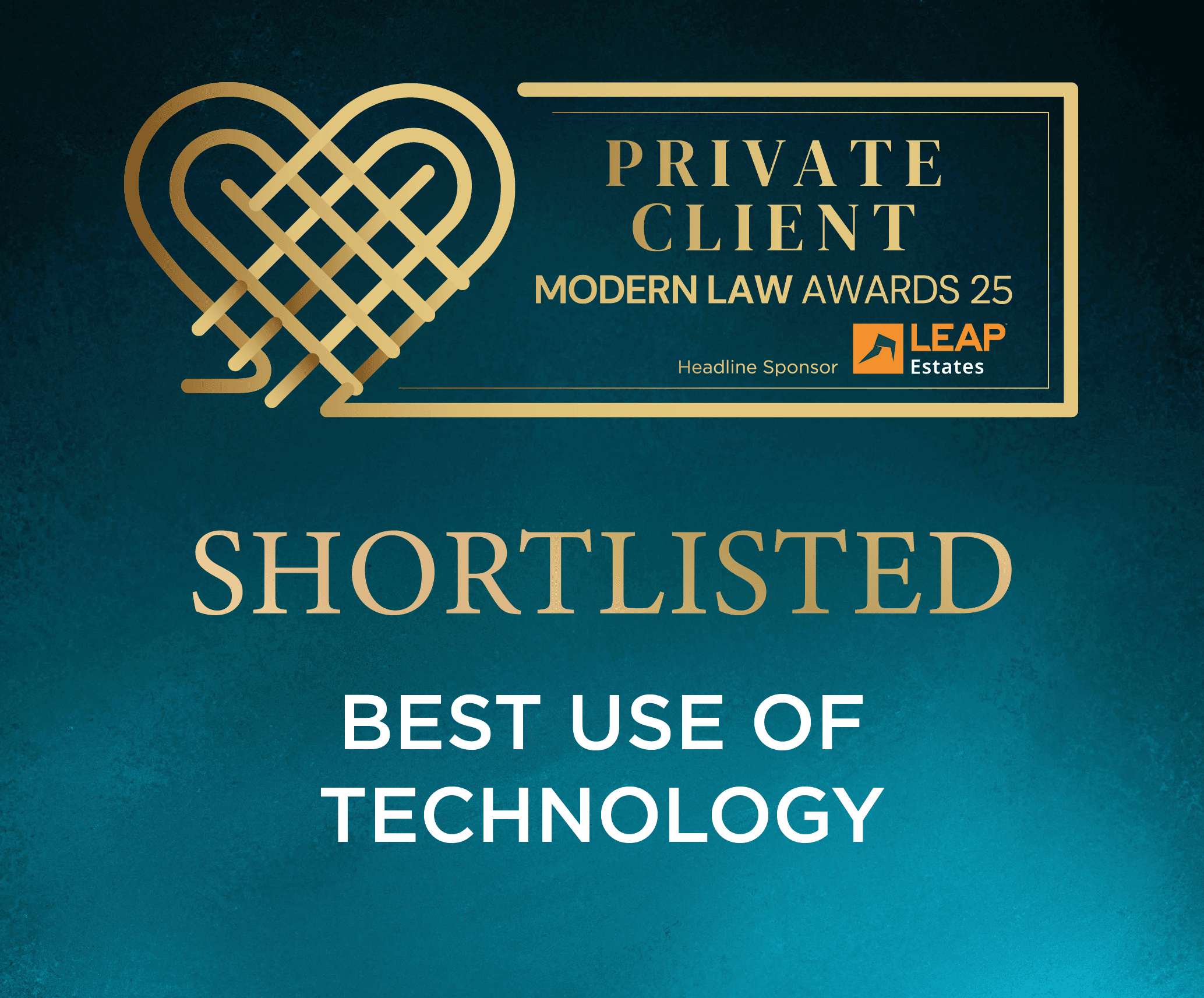 Private client modern law awards best technology shortlist